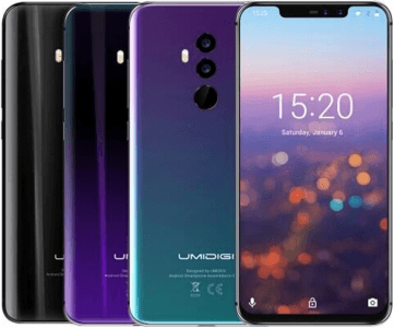 Picture 1 of the UMIDIGI Z2.